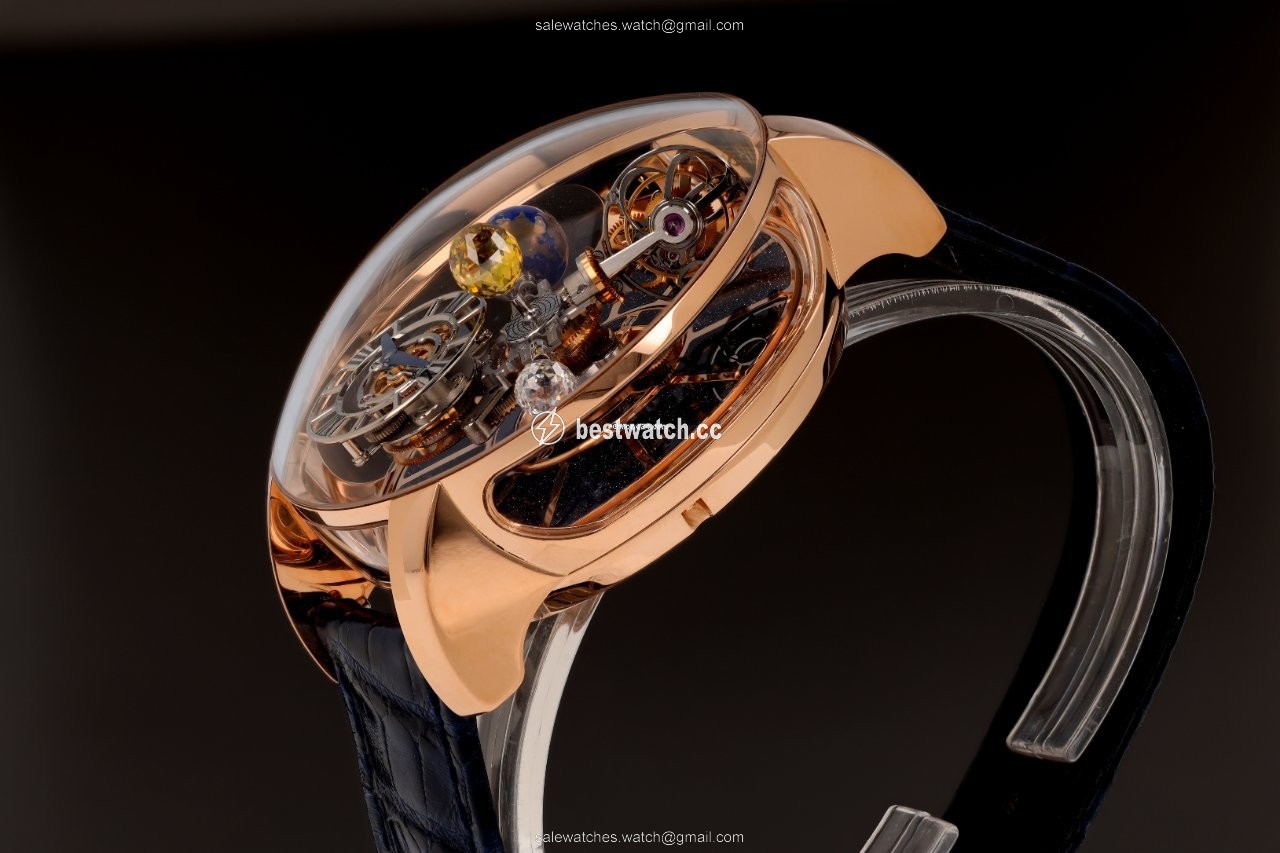 Jacob & Co. Astronomia Mens watch Unisex Automatic Rose gold JCAA06 Unique Edition Replica 2