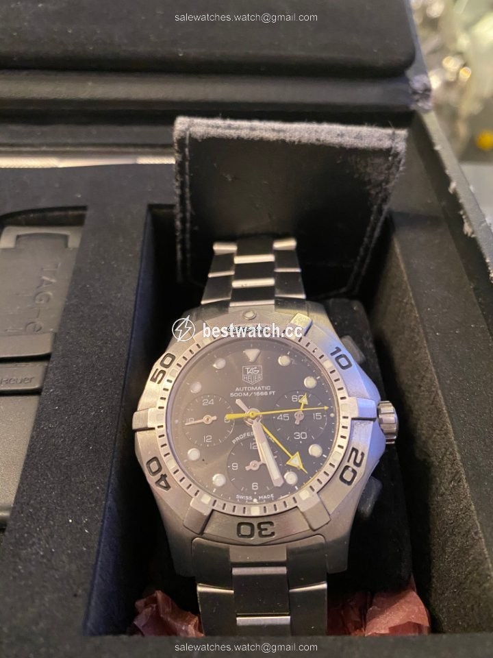TAG Heuer Aquagraph Mens watch Unisex Automatic Steel CN211A Replica 2