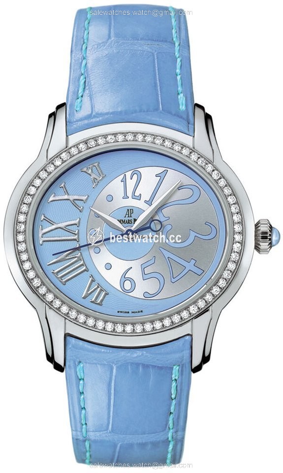 IMG_9085 Audemars Piguet Millenary Womens watch Steel 77301ST.ZZ.D303CR.01 Replica 2