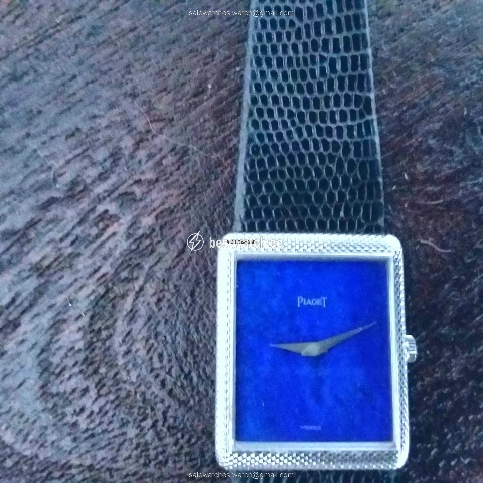 IMG_9085 Piaget Mens watch Unisex Manual winding White gold 9152 Replica 2