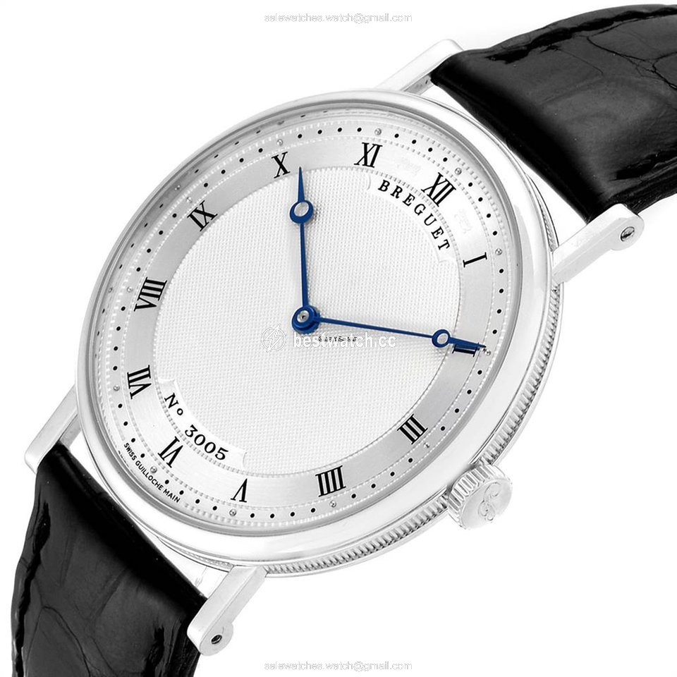 Breguet Classique Mens watch Unisex Automatic White gold 5157 Replica 2
