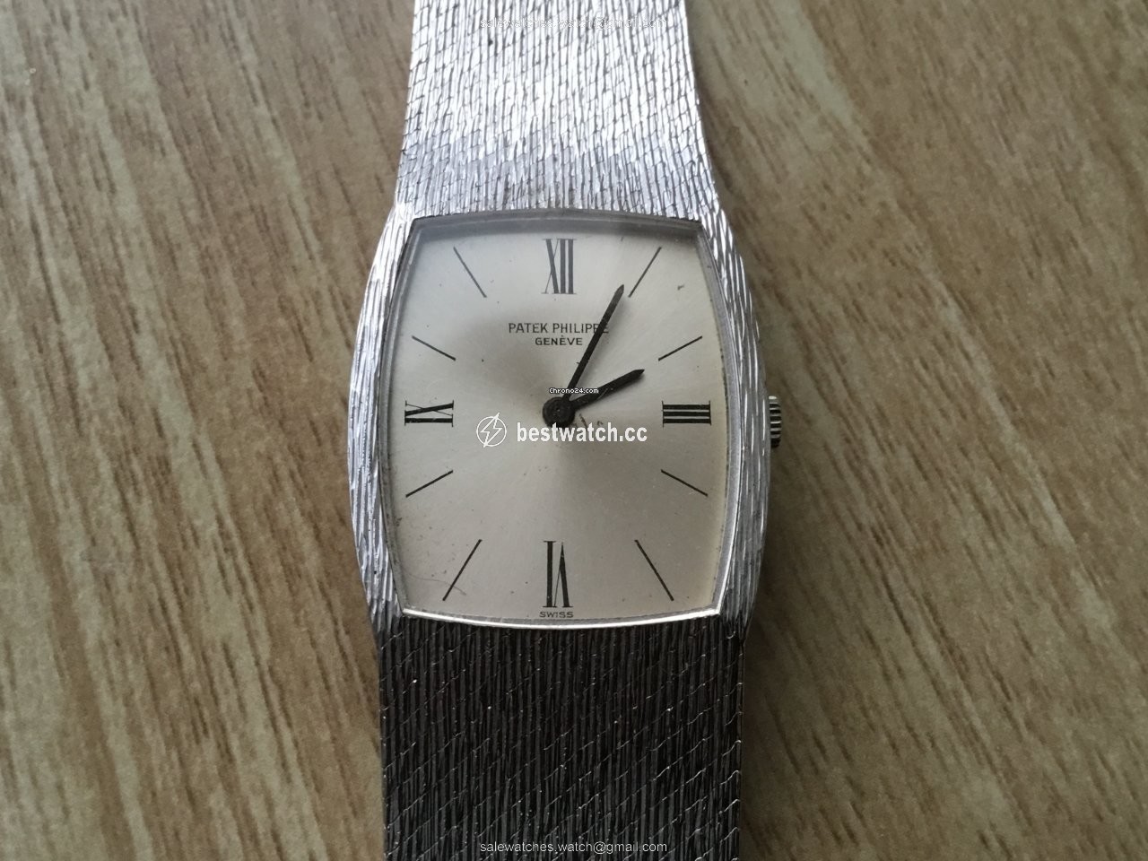 Patek Philippe Mens watch Unisex Manual winding White gold 3528-3 Replica 2