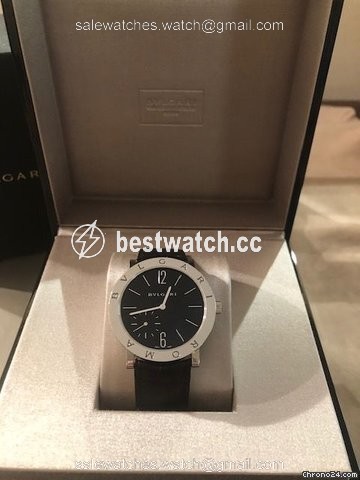 Bulgari Bulgari Mens watch Unisex Manual winding Steel 102357 BB41BSLXT Replica 2