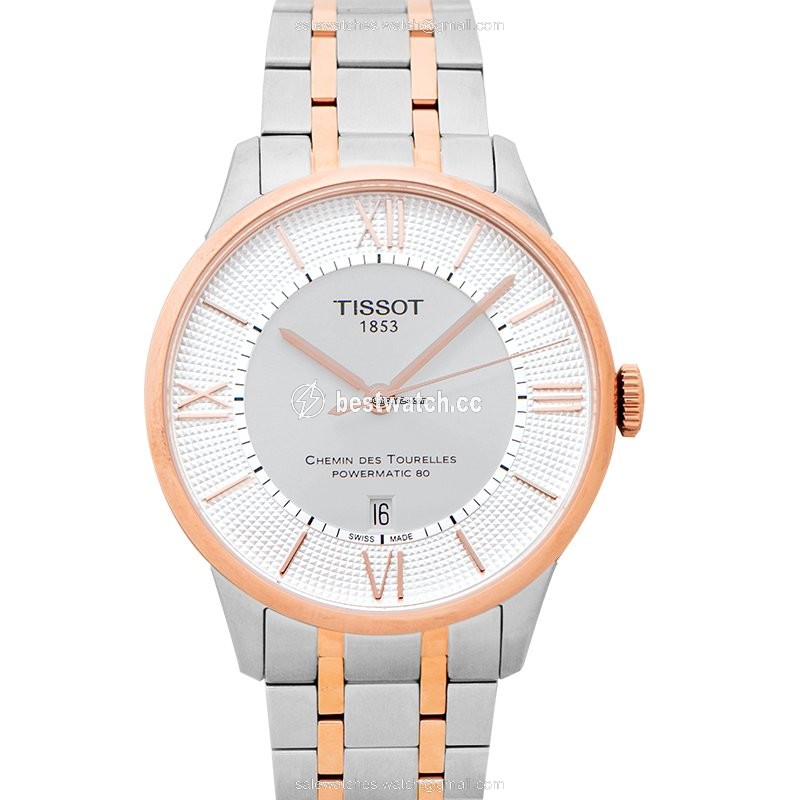 Tissot Chemin de Tourelles Mens watch Unisex Automatic Steel T099.407.22.038.02 Replica 2