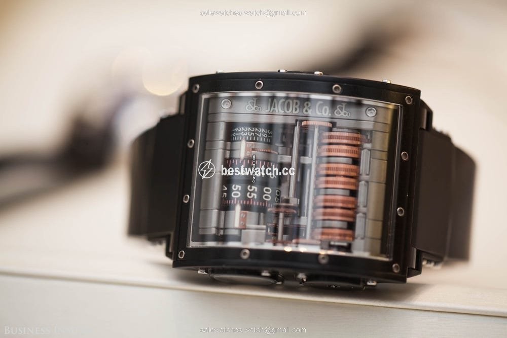 IMG_9085 Jacob & Co. Mens watch Unisex Manual winding Black Magnesium Replica 2