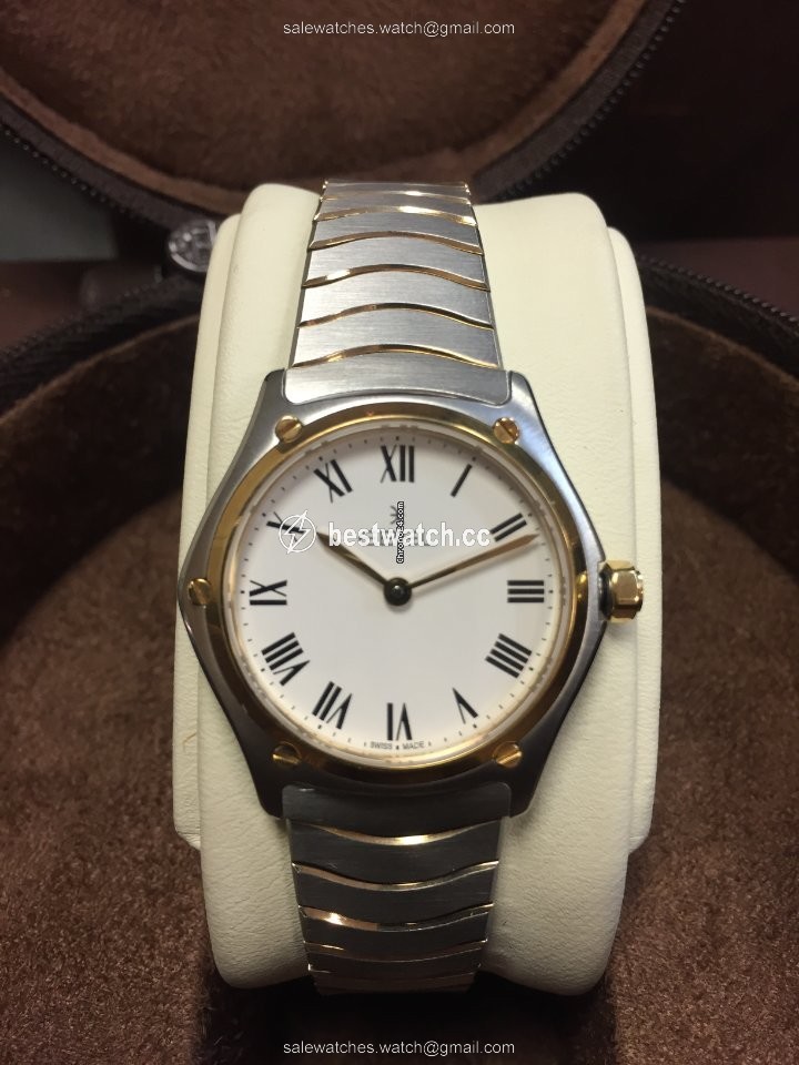 IMG_9085 Ebel Sport Womens watch Quartz Gold Steel 1216387 Replica 2