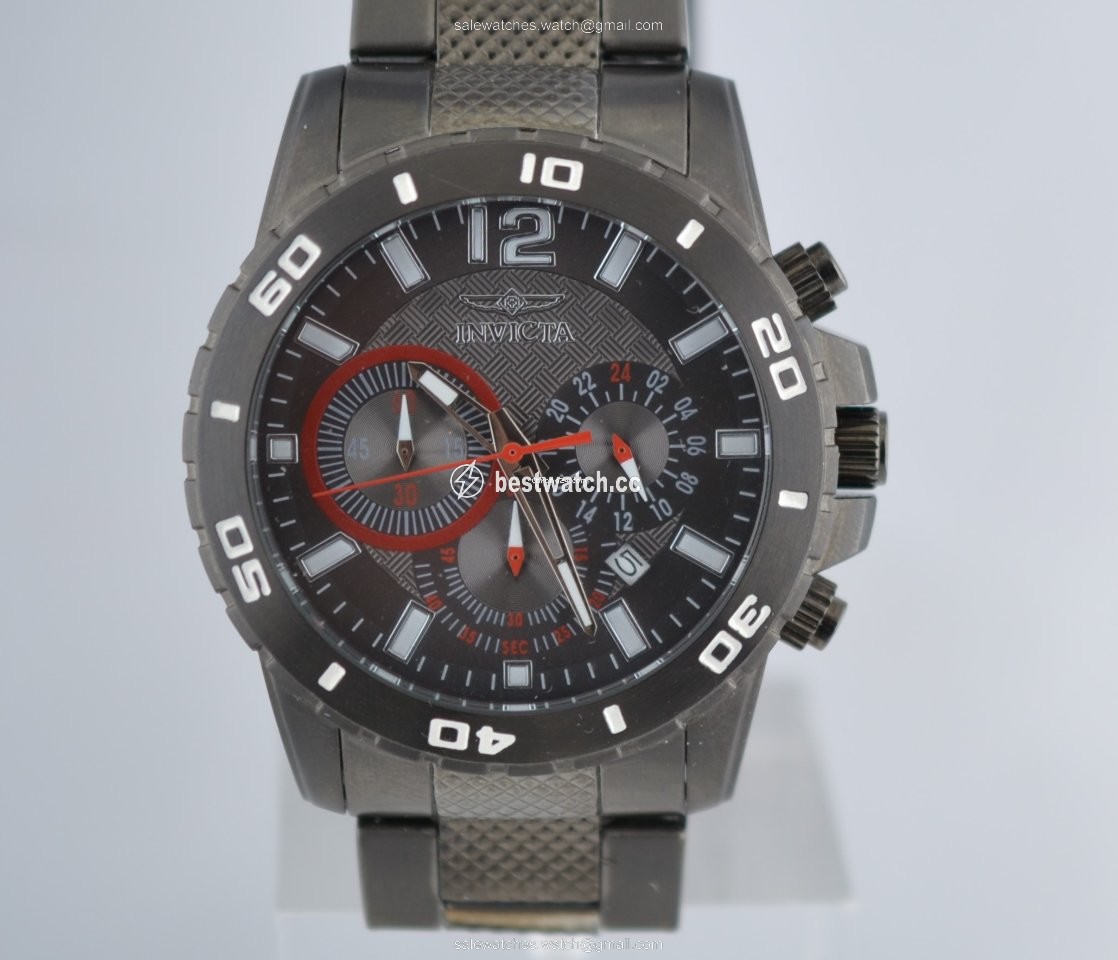 Invicta Mens watch Unisex Quartz Steel 19654 Replica 2