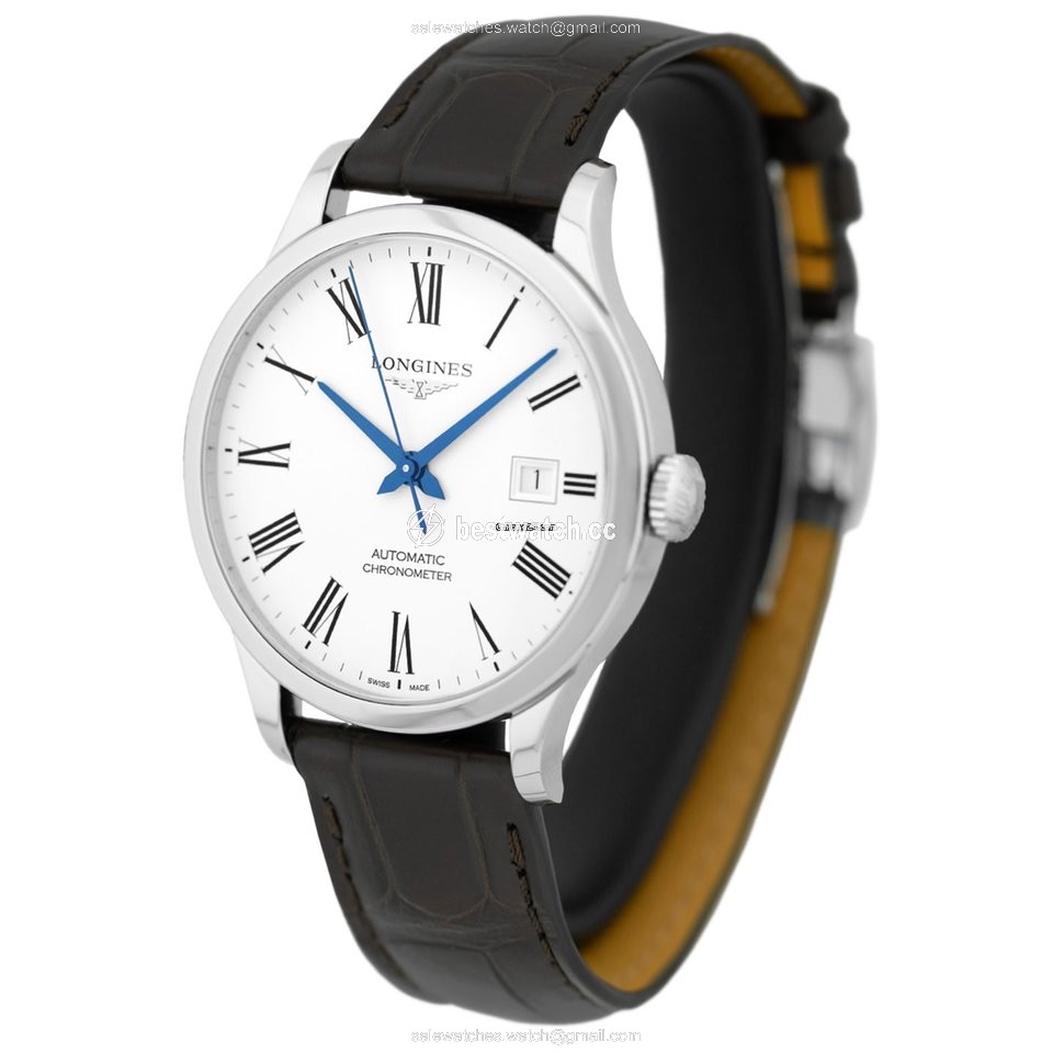 IMG_9085 Longines Record Mens watch Unisex Automatic Steel L2.821.4.11.2 Replica 2