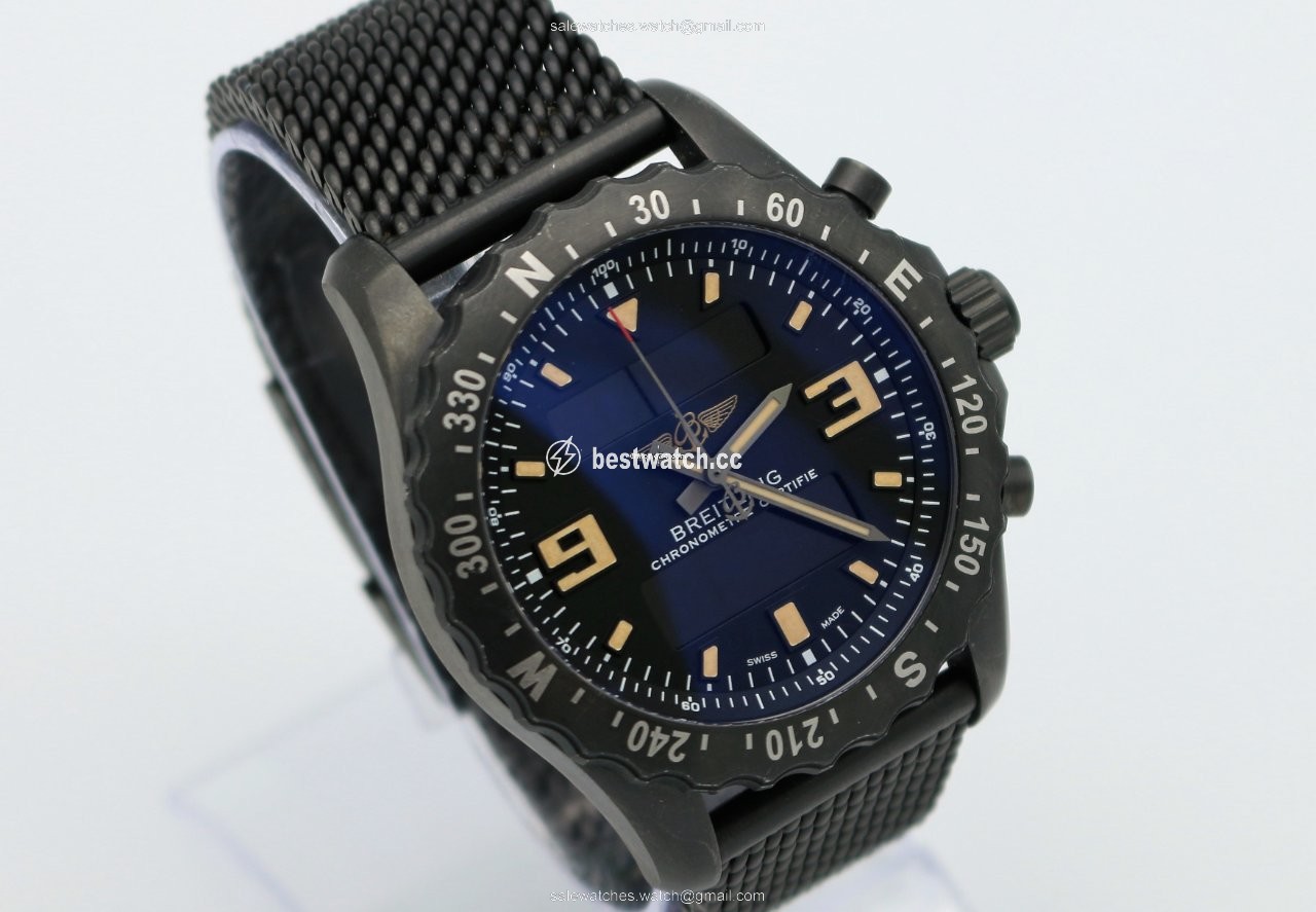 IMG_9085 Breitling Chronospace Military Mens watch Unisex Quartz Steel M7836622 Replica 2