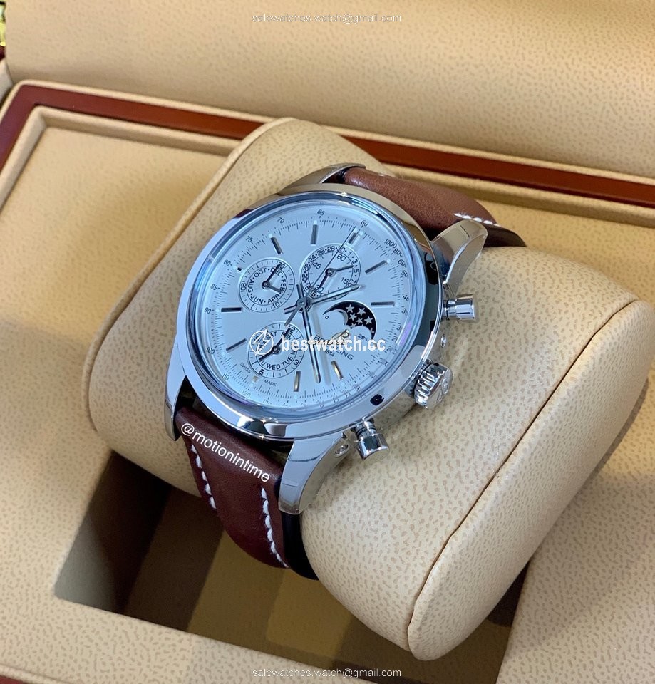 Breitling Transocean Chronograph 1461 Mens watch Unisex Automatic Steel A1931012.G750 Replica 2