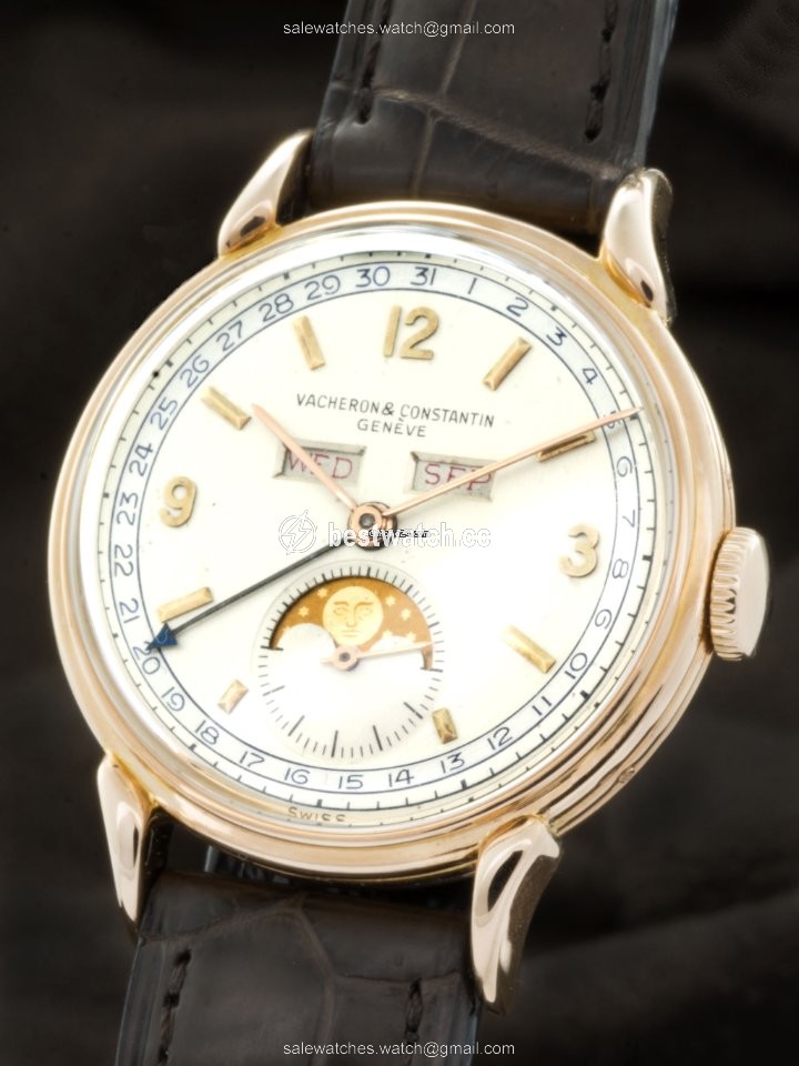 IMG_9085 Vacheron Constantin Manual winding Rose gold 4560 Replica 2