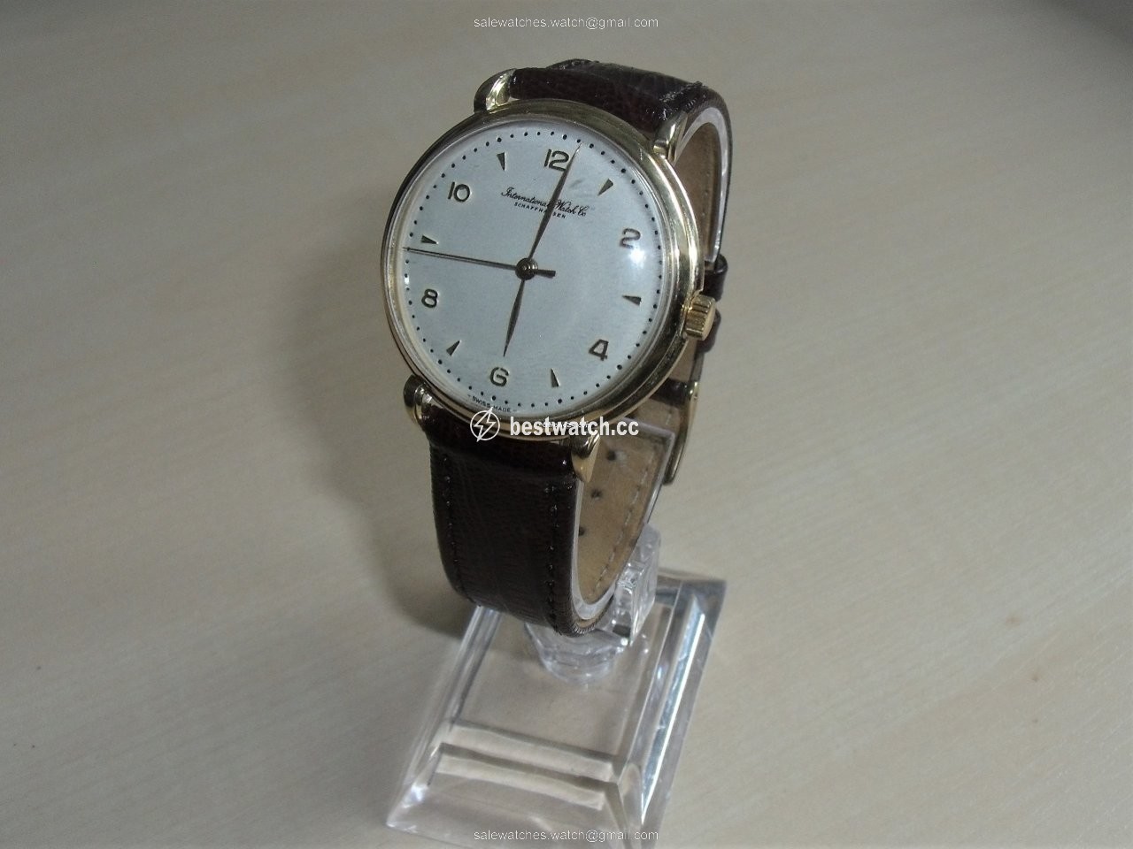IWC Mens watch Unisex Manual winding Yellow gold 1251023 Replica 2