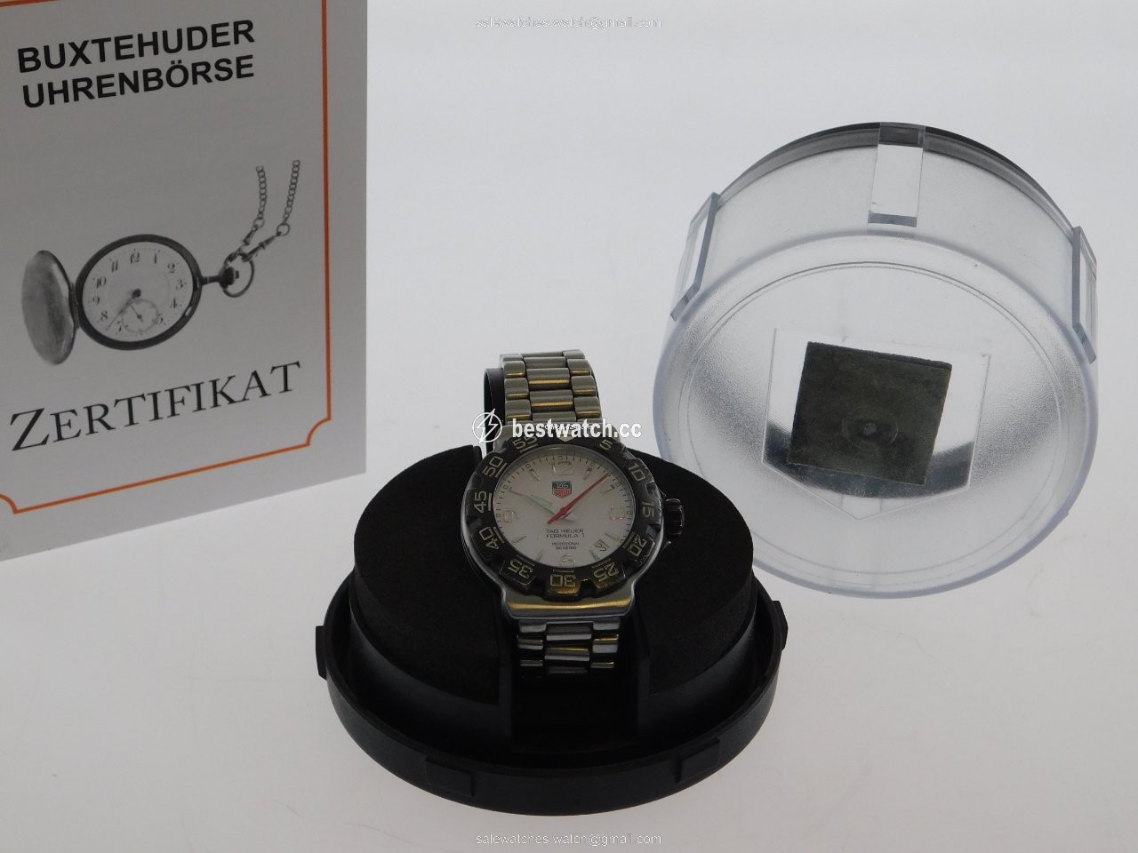 IMG_9085 TAG Heuer Formula 1 Quartz Mens watch Unisex Quartz Steel WAC 1111-0 Replica 2