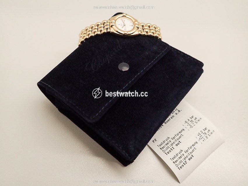 IMG_9085 Chopard Gstaad Womens watch Quartz Yellow gold 32 5120 Replica 2