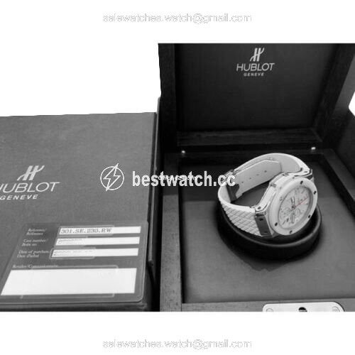 IMG_9085 Hublot Big Bang 44 mm Mens watch Unisex Automatic Steel 301.SE.230.RW Replica 2