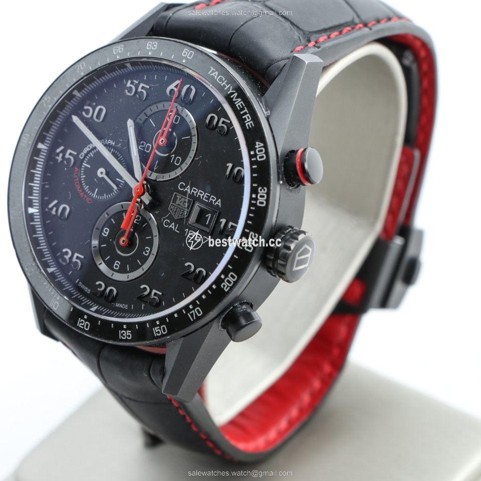 IMG_9085 TAG Heuer Carrera Calibre 1887 Mens watch Unisex Automatic Titanium CAR2A80.FC6237 Replica 2