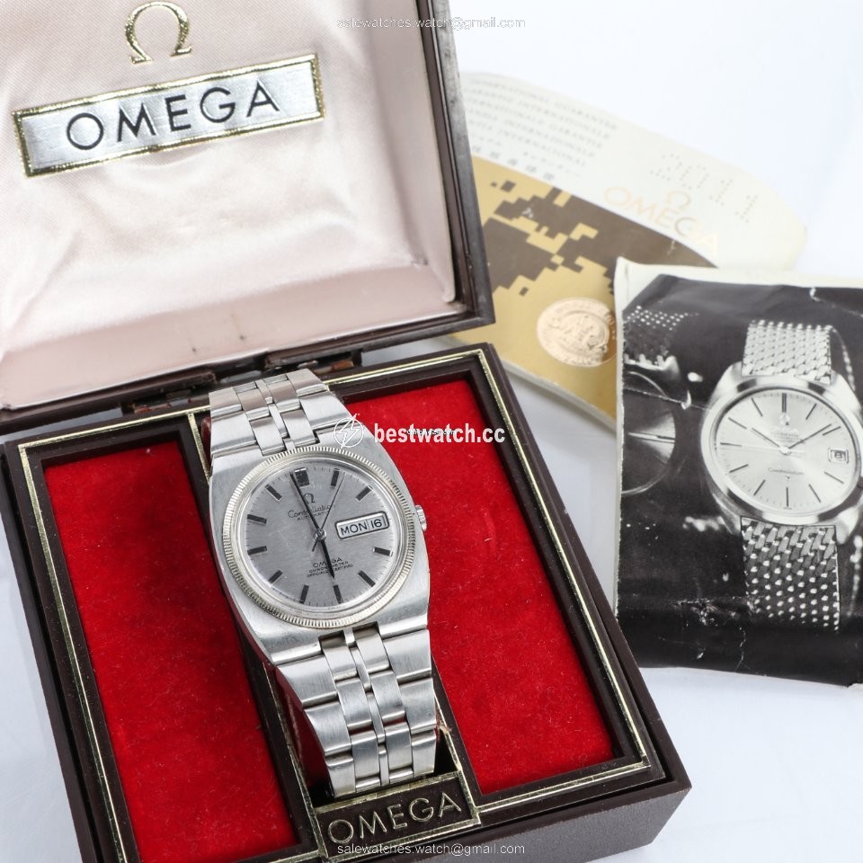 Omega Constellation Day-Date Mens watch Unisex Automatic Steel 168.045-368.845 Replica 2