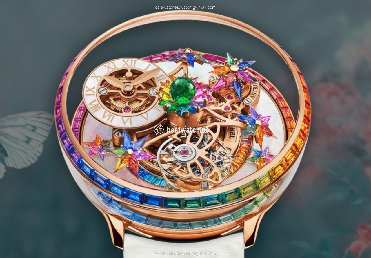 IMG_9085 Jacob & Co. Astronomia Womens watch Manual winding Rose gold AF321.40.BD.AE.B Replica 2