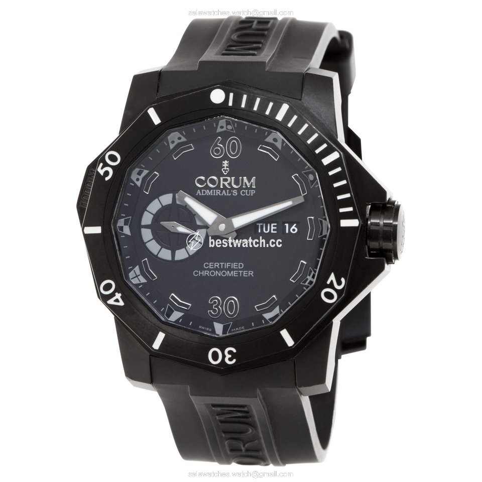 IMG_9085 Corum Admirals Cup Seafender Deep Hull Mens watch Unisex Automatic Titanium 947.950.94 0371 AN22 Replica 2