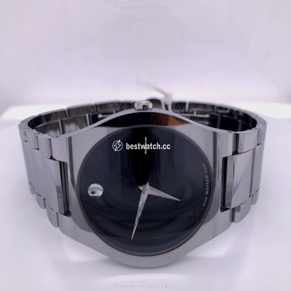 IMG_9085 Movado Mens watch Unisex Quartz Steel 0605619 Replica 2