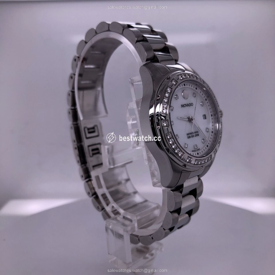 IMG_9085 Movado Series 800 Womens watch Quartz Steel 2600080 Replica 2