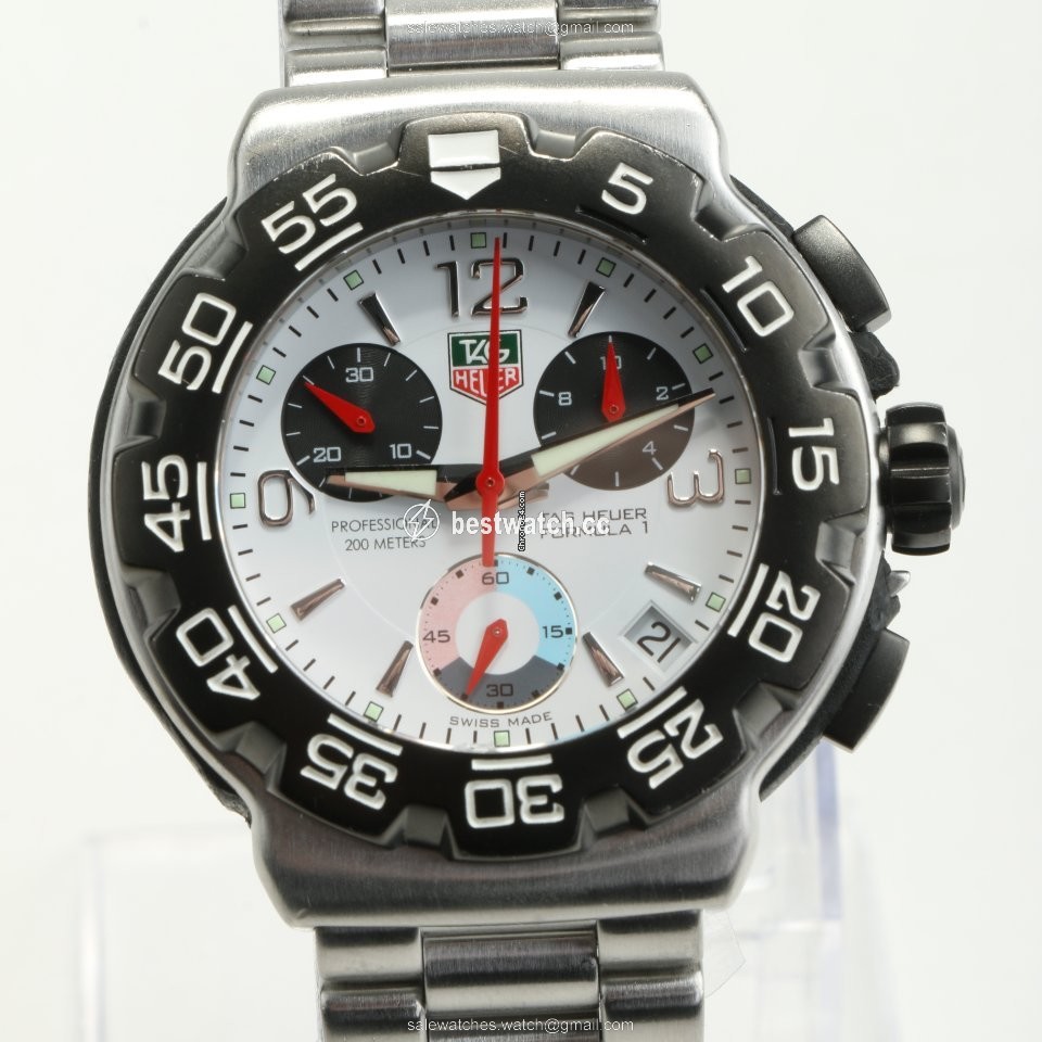 IMG_9085 TAG Heuer Formula 1 Quartz Mens watch Unisex Quartz Steel CAC1111.BA0850 Replica 2