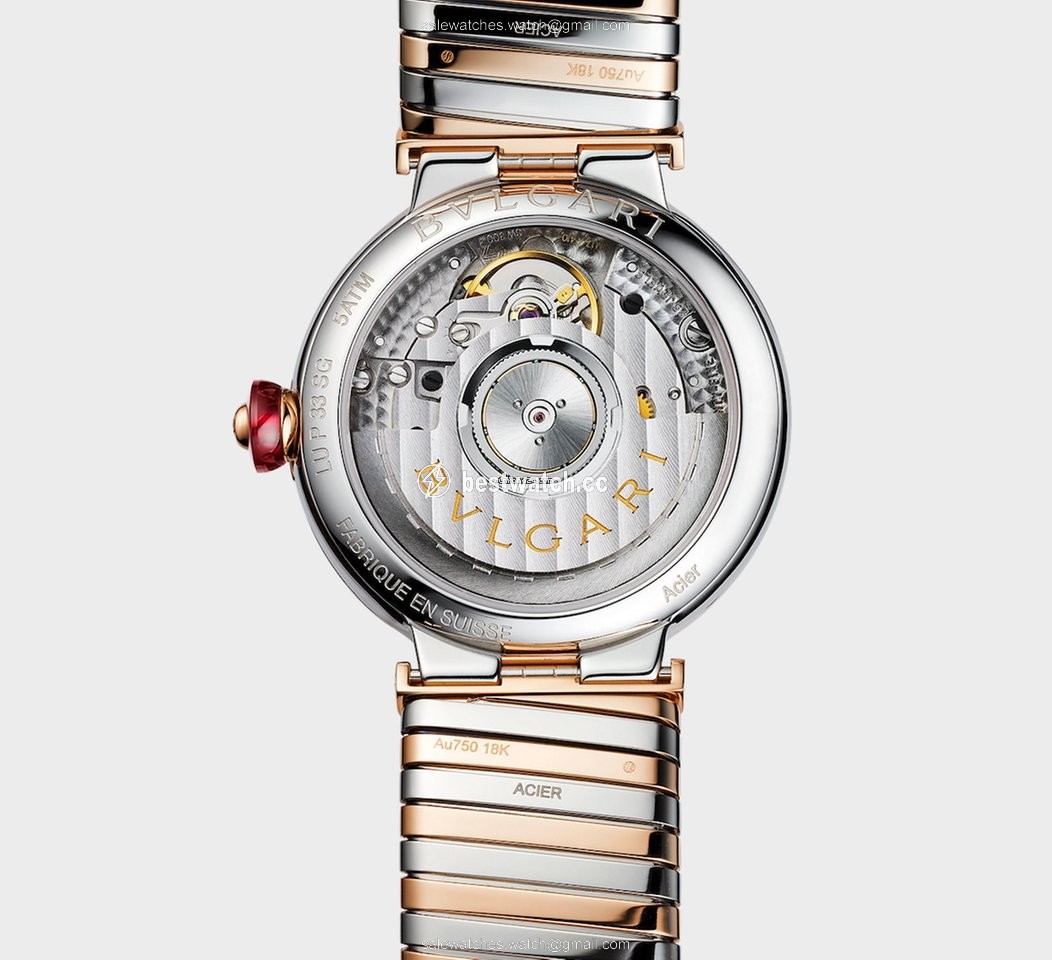 Bulgari Lucea Automatic Gold Steel LU33WSPGSPGD 11.T 102954 Replica 2