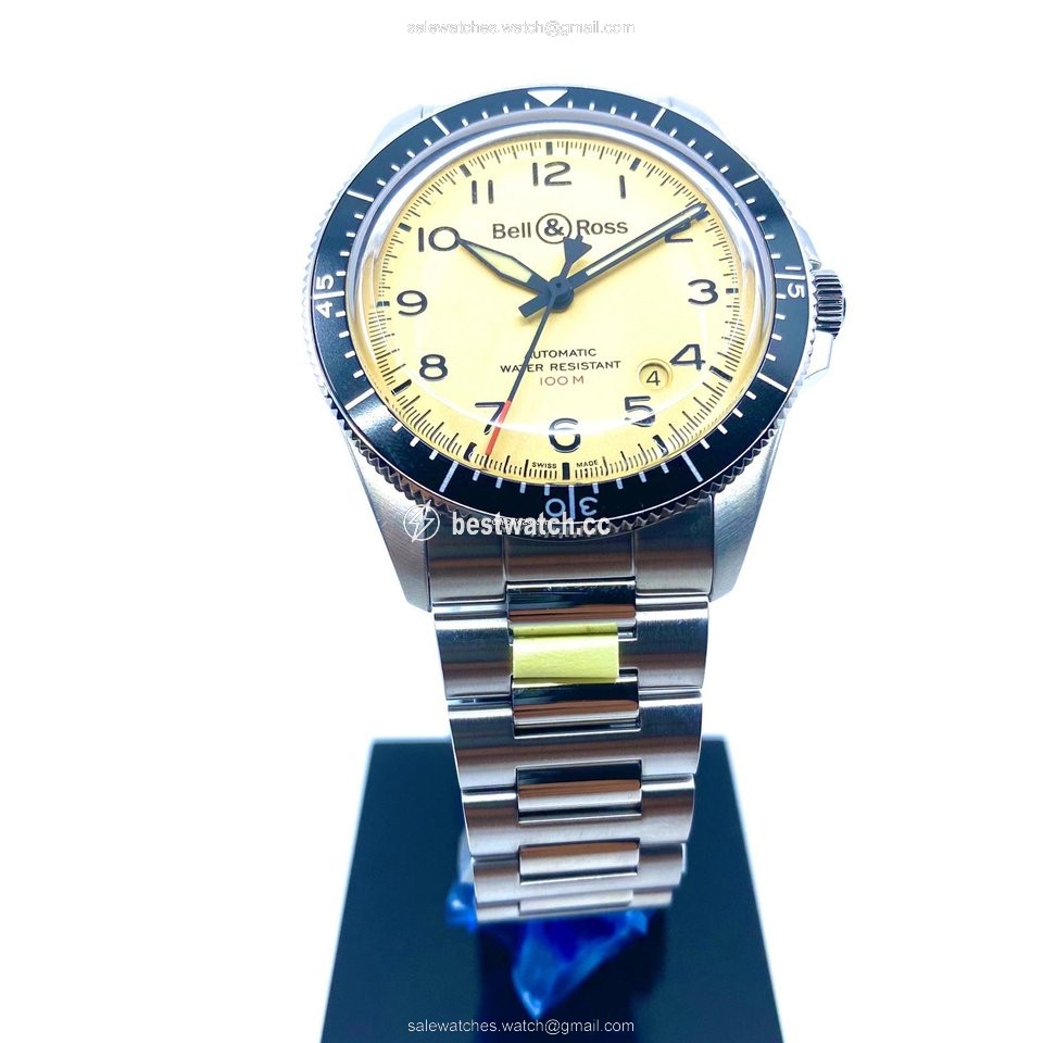 IMG_9085 Bell & Ross BR V2 Mens watch Unisex Automatic Steel BRV292-BEI-ST SST Replica 2