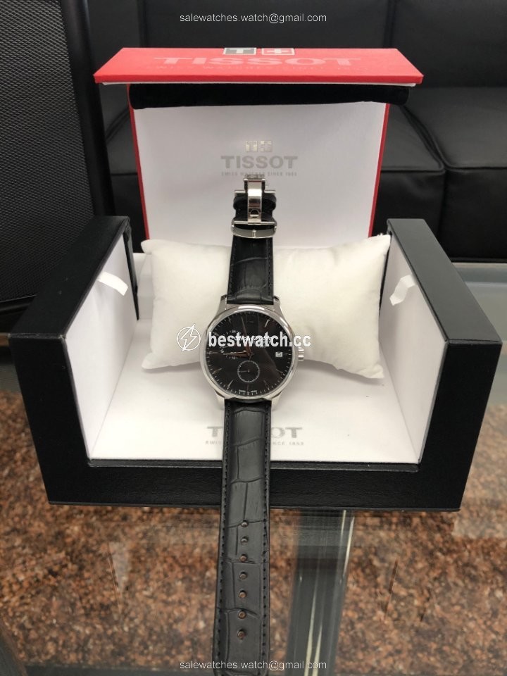 IMG_9085 Tissot Tradition Mens watch Unisex Quartz Steel T063.617.16.057.00 Replica 2