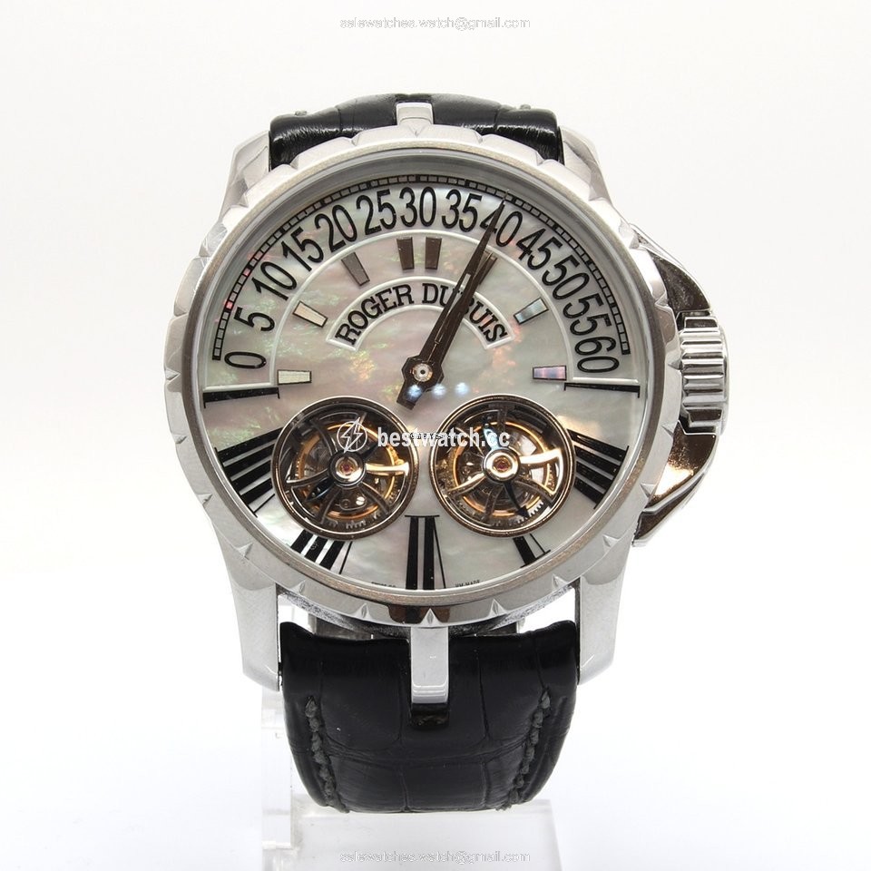 IMG_9085 Roger Dubuis Excalibur Manual winding Steel EX45 01 9 N1.67A Replica 2