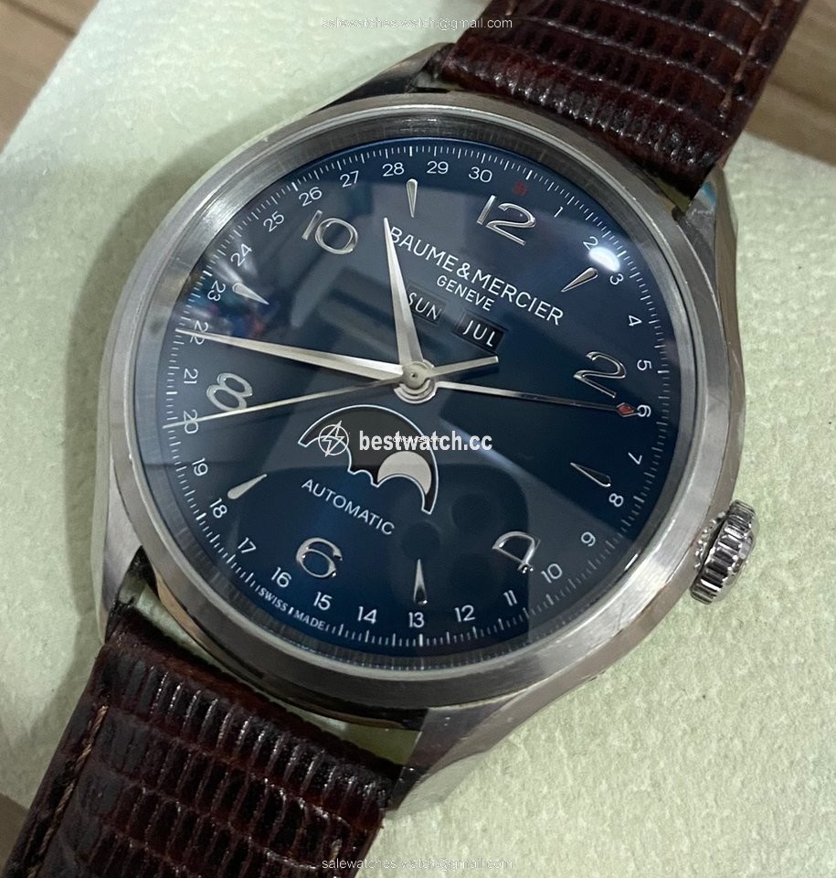 IMG_9085 Baume & Mercier Clifton Mens watch Unisex Automatic Steel MOA10057 Replica 2