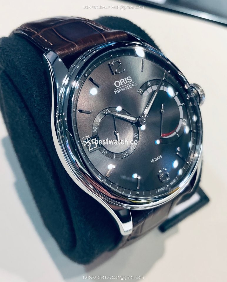 IMG_9085 Oris Artelier Calibre 111 Mens watch Unisex Manual winding Steel 01 111 7700 4063-Set 1 23 72FC Replica 2