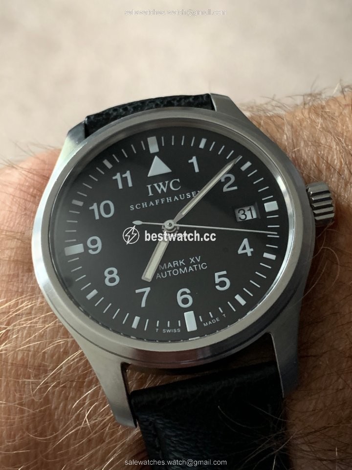 IMG_9085 IWC Pilot Mark Mens watch Unisex Automatic Steel IW3253 Replica 2