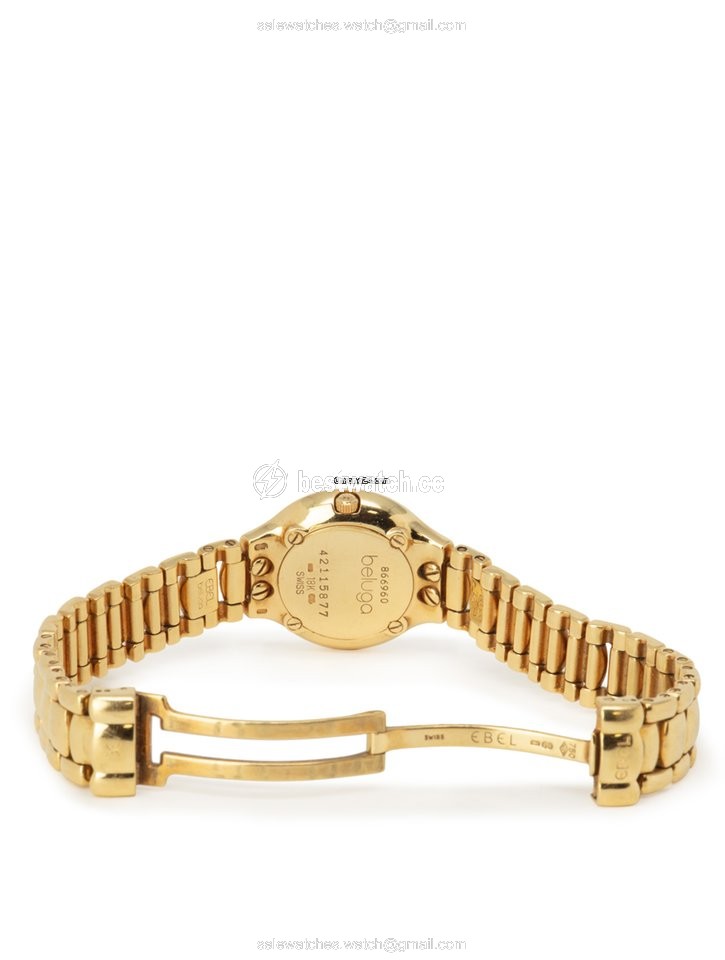 Ebel Beluga Womens watch Quartz Yellow gold 866960 Replica 2