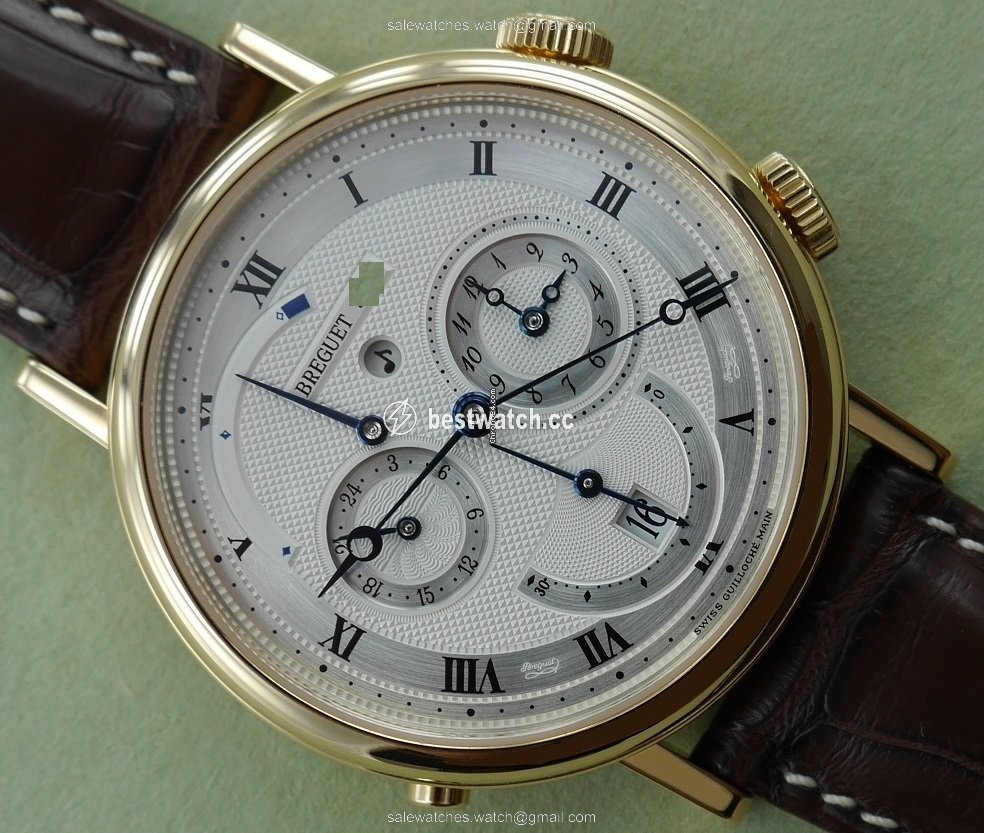 IMG_9085 Breguet Classique Mens watch Unisex Automatic Yellow gold 5707BA Replica 2