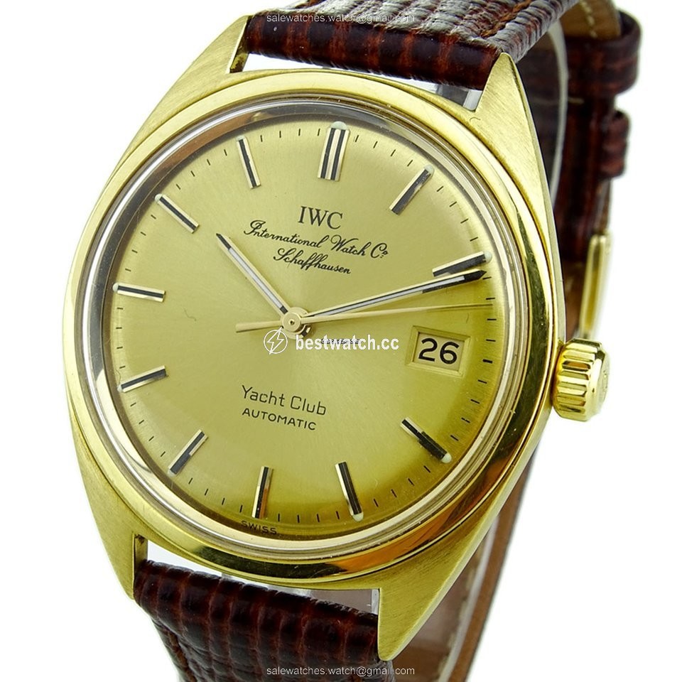 IMG_9085 IWC Yacht Club Mens watch Unisex Automatic Yellow gold 1963027 Replica 2