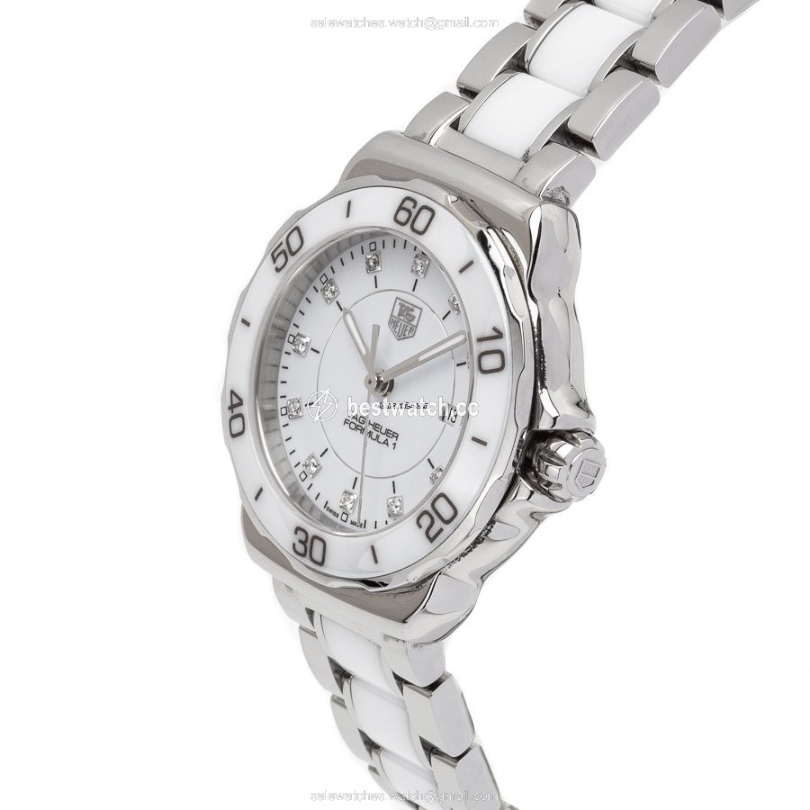 IMG_9085 TAG Heuer Formula 1 Lady Womens watch Quartz Ceramic wah1315.ba0868 Replica 2