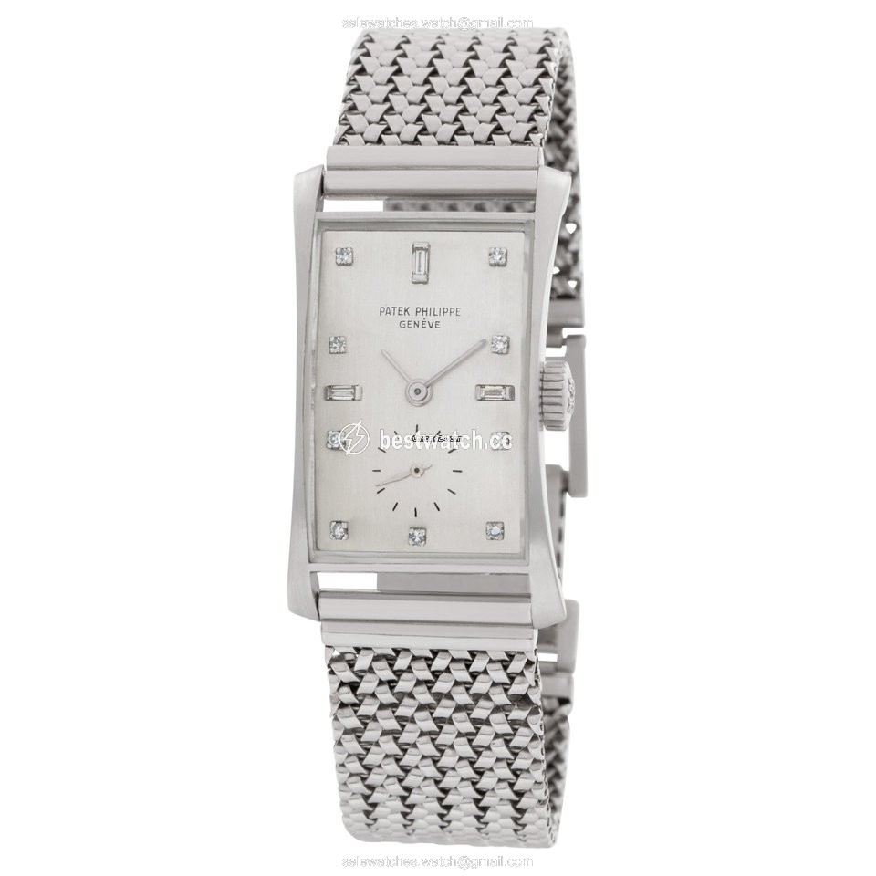 Patek Philippe Hour Glass Mens watch Unisex Manual winding Platinum 1593 Replica 2