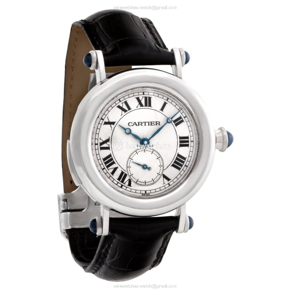 IMG_9085 Cartier Diabolo Mens watch Unisex Manual winding Platinum 1462 Replica 2