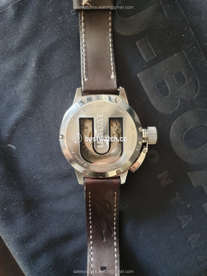 IMG_9085 U-Boat Classico Mens watch Unisex Automatic Titanium 8079 Replica 2