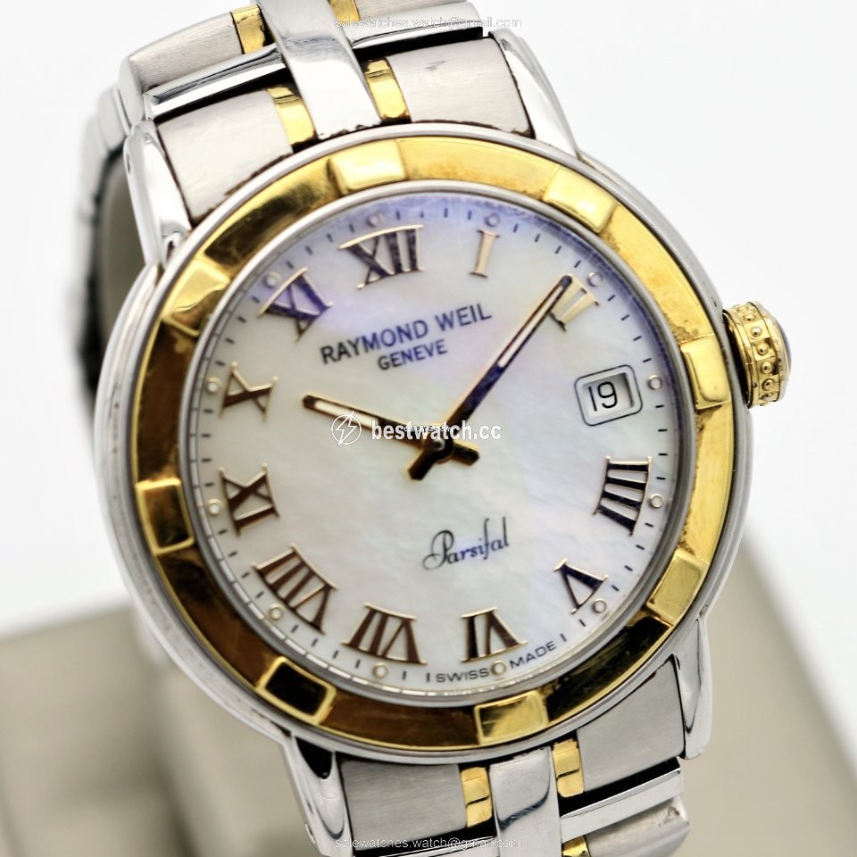 IMG_9085 Raymond Weil Parsifal Mens watch Unisex Quartz Steel 9540-STG-00908 Replica 2