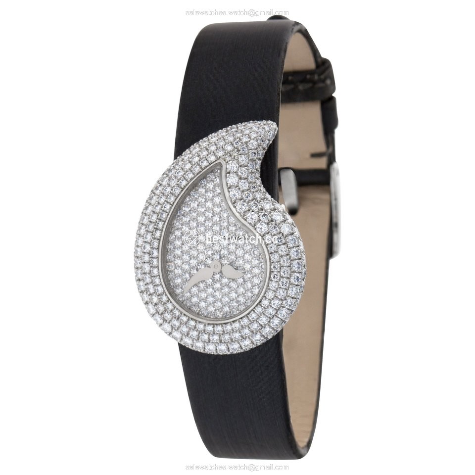 Chopard Quartz White gold 43 6700 Replica 2