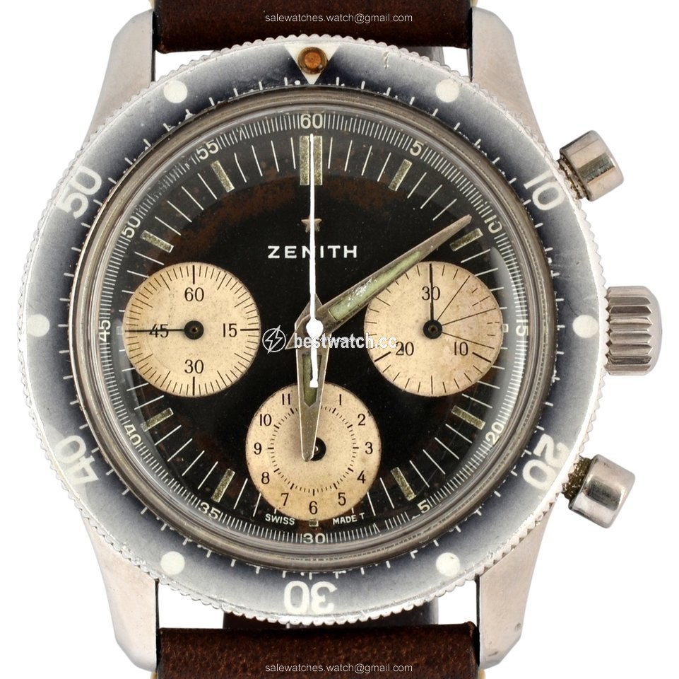IMG_9085 Zenith Mens watch Unisex Manual winding Steel A277 Replica 2
