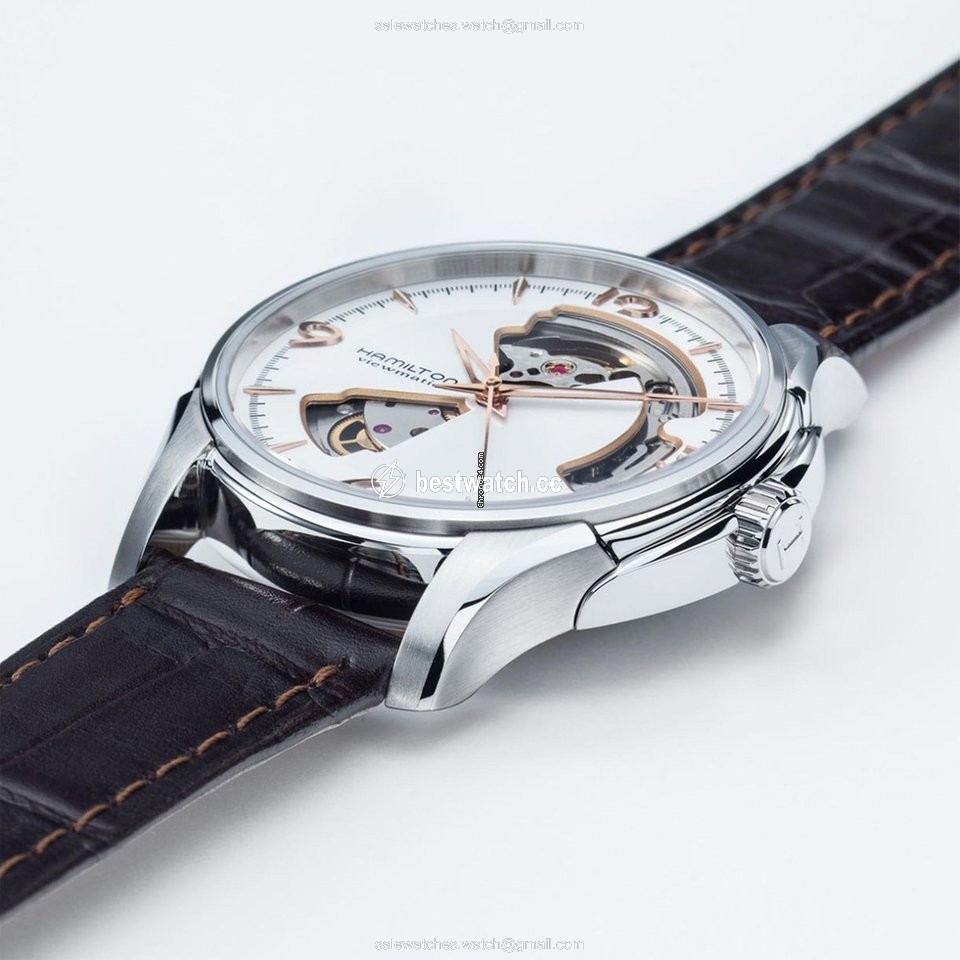 IMG_9085 Hamilton Jazzmaster Open Heart Mens watch Unisex Automatic Steel H32565555 Replica 2