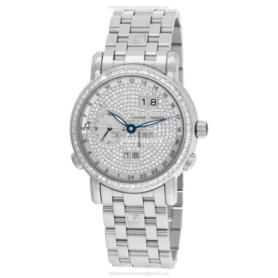 IMG_9085 Ulysse Nardin Mens watch Unisex Automatic White gold 320-8 Replica 2