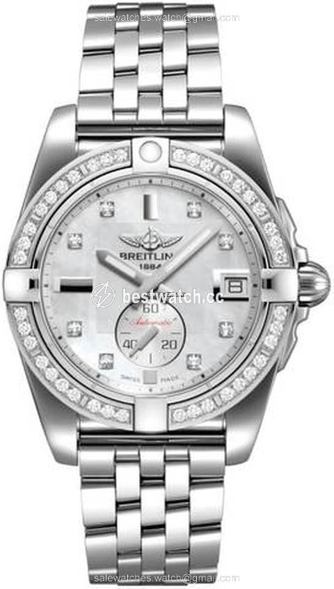 IMG_9085 Breitling Galactic 36 Mens watch Unisex Automatic Steel A37330531A1A1 Replica 2