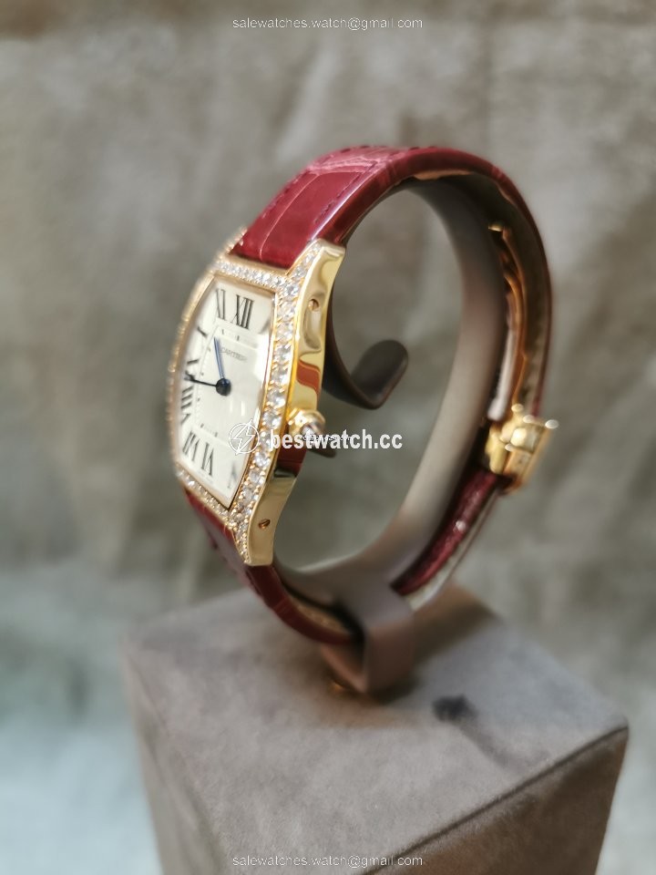 IMG_9085 Cartier Tortue Manual winding Rose gold wa501008 Replica 2
