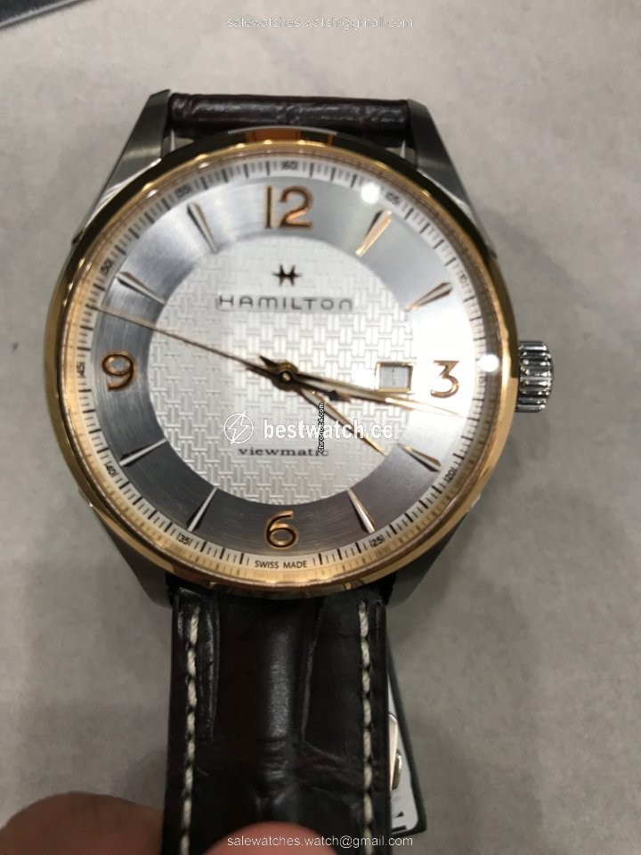IMG_9085 Hamilton Jazzmaster Viewmatic Mens watch Unisex Automatic Steel H42725551 Replica 2