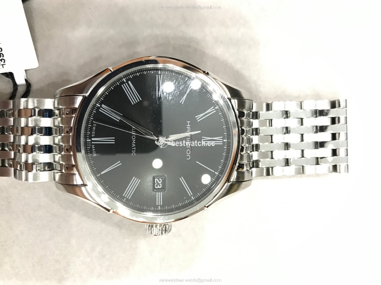 IMG_9085 Hamilton Valiant Mens watch Unisex Automatic Steel H39515134 Replica 2