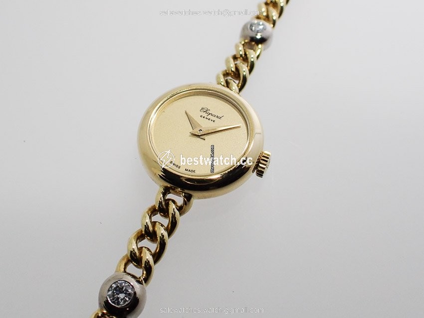 IMG_9085 Chopard Womens watch Manual winding Yellow gold G3703 Replica 2